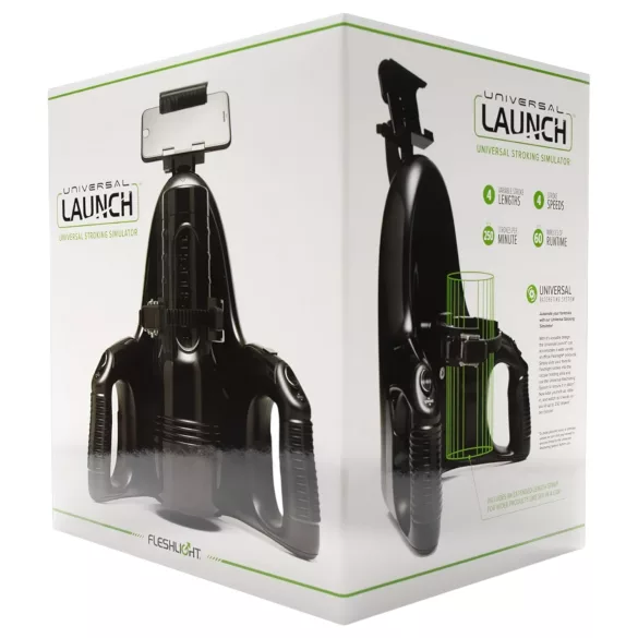 Fleshlight - adapter do masturbatora - uniwersalny - czarny