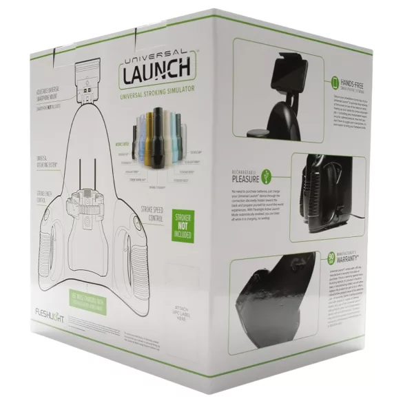 Fleshlight - adapter do masturbatora - uniwersalny - czarny