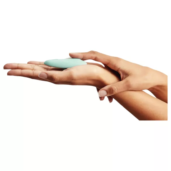 We-Vibe Moxie+ - noszony w majtkach wibrator łechtaczkowy sterowany aplikacją i pilotem (turkusowy)