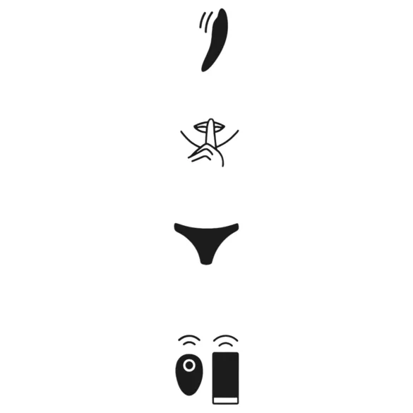 We-Vibe Moxie+ - noszony w majtkach wibrator łechtaczkowy sterowany aplikacją i pilotem (turkusowy)
