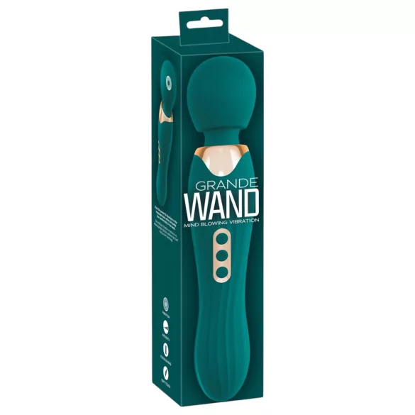 You2Toys Grande - wibrator do masażu łechtaczki - akumulatorowy - zielony