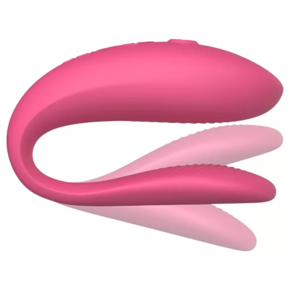 We-Vibe Sync Lite - wibrator dla par sterowany aplikacją i pilotem (różowy)