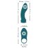 Couples Choice - 3w1 zmienny wibrator (turkusowy)