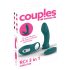 Couples Choice - 3w1 zmienny wibrator (turkusowy)