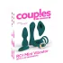Couples Choice - wibrujący pilot 4w1 z możliwością różnej konfiguracji (turkusowy)