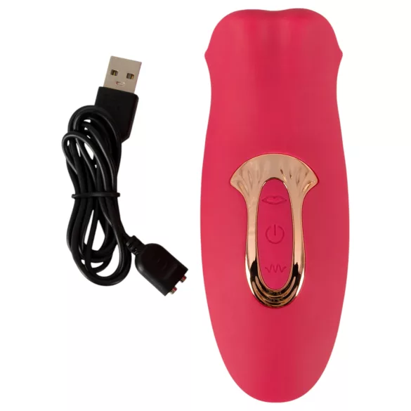 You2Toys - łechtaczkowy wibrator z języczkiem (różowy)