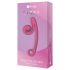 Snail Vibe Curve - 2w1 wibrator łechtaczkowy (różowy)