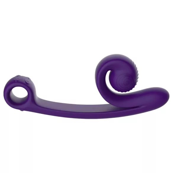 Snail Vibe Curve - wibrator 2w1 do łechtaczki - fioletowy