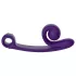 Snail Vibe Curve - wibrator 2w1 do łechtaczki - fioletowy