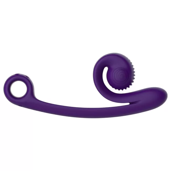 Snail Vibe Curve - wibrator 2w1 do łechtaczki - fioletowy