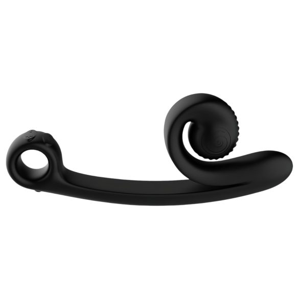 Snail Vibe Curve - Wibrator 2w1 Stymulujący Łechtaczkę (czarny)