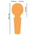 You2Toys Mini Wand - akumulatorowy wibrujący masażer (żółty)