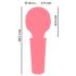 You2Toys Mini Wand - akumulatorowy masażer wibracyjny (różowy)