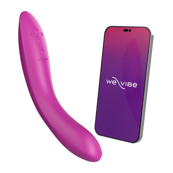 We-Vibe Rave 2 - inteligentny wibrator punktu G z możliwością ładowania (różowy)