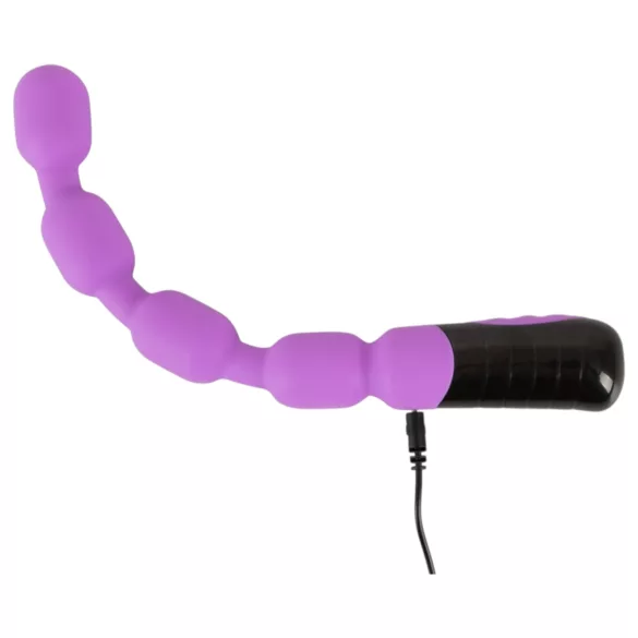 You2Toys - wibrator do punktu G i prostaty z perełkami - fioletowy