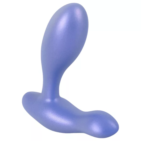 Smile - wibrator analny plug - wibrujący - niebieski