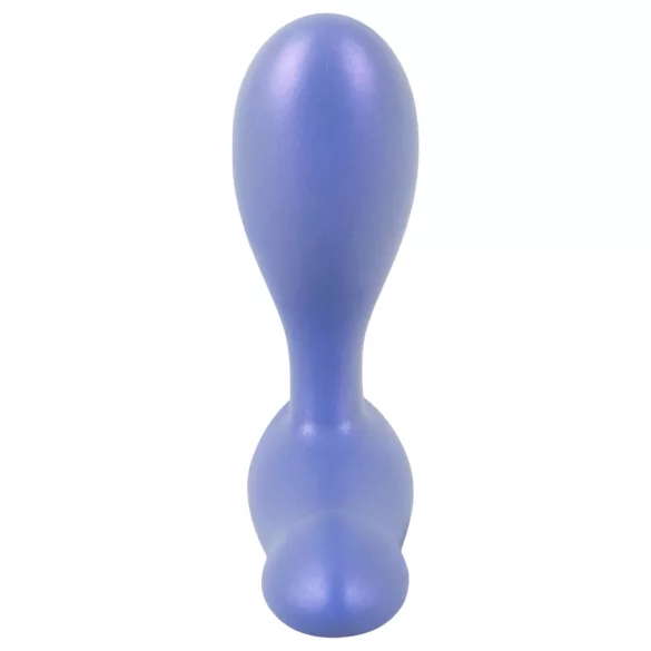 Smile - wibrator analny plug - wibrujący - niebieski