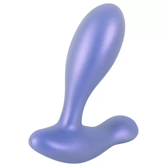 Smile - wibrator analny plug - wibrujący - niebieski