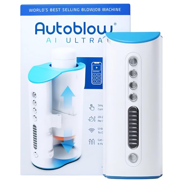 Autoblow A.I. Ultra - supermasturbator ust (biały)