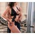 / Pięćdziesiąt Twarzy Greya Come To Bed - zestaw - 3 szt. (czarny)