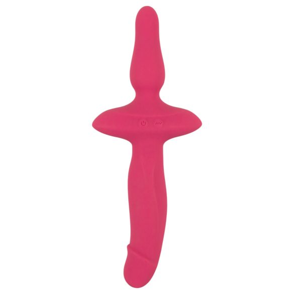 Couples Choice - 2w1 wibrator i analny plug (różowy)
