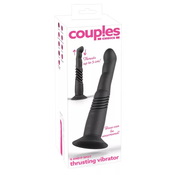 Couples Choice - wibrator do punktu G i prostaty - czarny