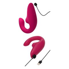   Womanizer Blend - wibrator punktu G i stymulator łechtaczki (różowy)