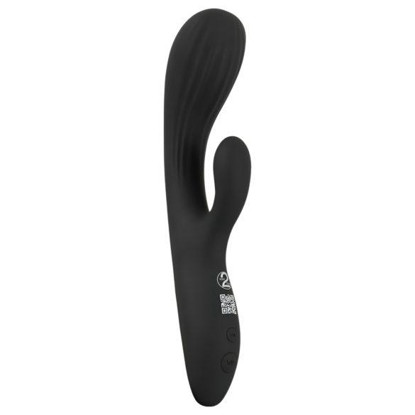 You2Toys Intense - wibrujący masażer z ramieniem do łechtaczki i punktu G (czarny)