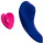Smile RC Panty - wibrator do majtek z pilotem - silikon - niebieski