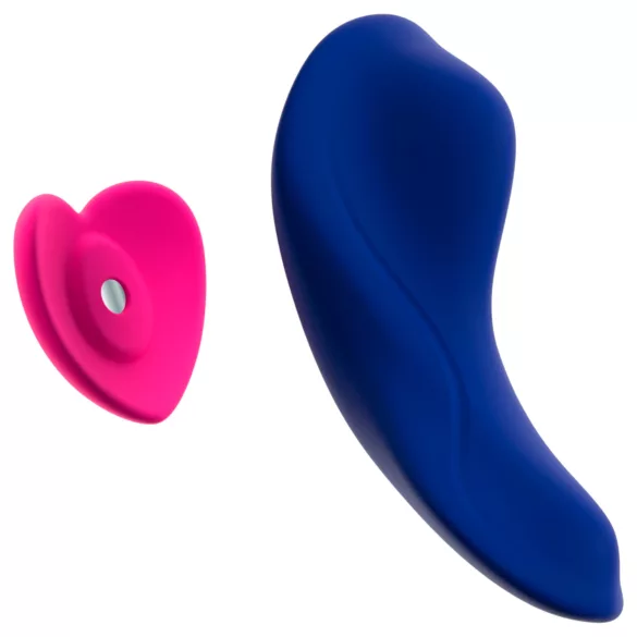 Smile RC Panty - wibrator do majtek z pilotem - silikon - niebieski