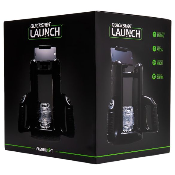 Fleshlight Quickshot Launch - adapter do masturbatora - czarny