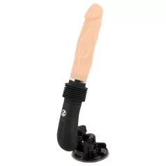   You2Toys - maszyna do seksu z pilotem - pchający wibrator - cielisty