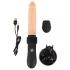 You2Toys - maszyna do seksu z pilotem - pchający wibrator - cielisty
