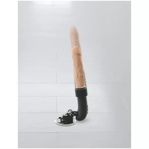You2Toys - maszyna do seksu z pilotem - pchający wibrator - cielisty