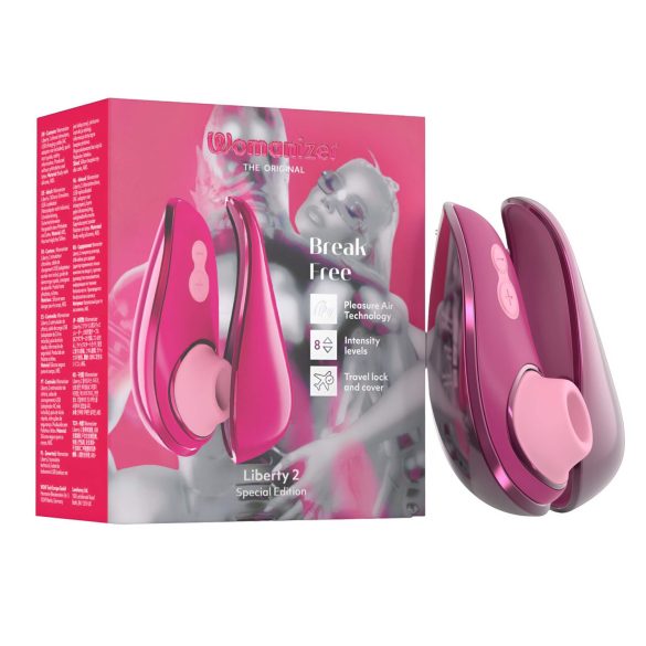 Womanizer Liberty 2 Iggy Azalea - stymulator falowy (różowy)