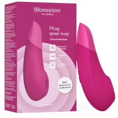   Womanizer Enhance - bezdotykowy stymulator łechtaczki na fale powietrzne (różowy)