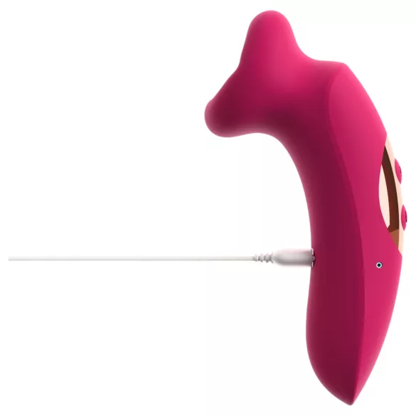 You2Toys Oral Fun - stymulator łechtaczki ssąco‑lizący (różowy)