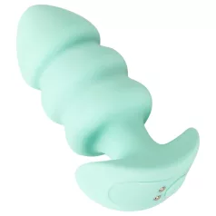 Cuties Mini - korek analny z wypustkami - zielony