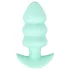Cuties Mini - korek analny z wypustkami - zielony