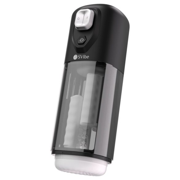 Snail Vibe Ikon Volt - automatyczny masturbator (czarny)