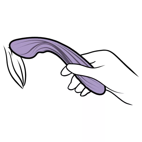 Svakom Margot - wibrator do punktu G z 2 silnikami - fioletowy