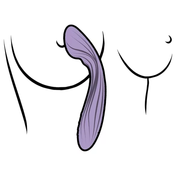 Svakom Margot - wibrator do punktu G z 2 silnikami - fioletowy