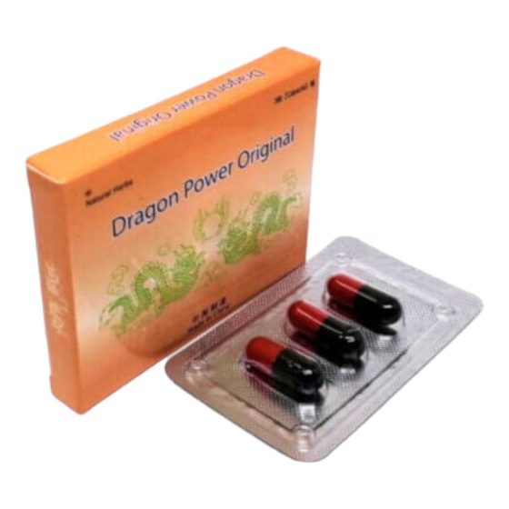 Dragon Power - suplement diety w kapsułkach dla mężczyzn (3db)