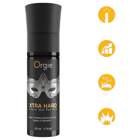 Orgie Xtra Hard - żel wzmacniający erekcję (50 ml)