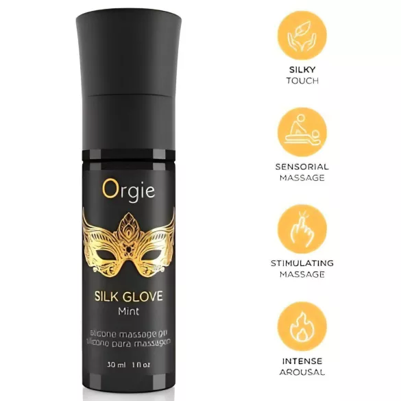 Orgie - naszyjnik perełkowy i żel do masażu intymnego 30ml
