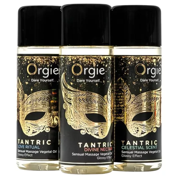 Orgie - zestaw olejków do masażu erotycznego - 3x30ml