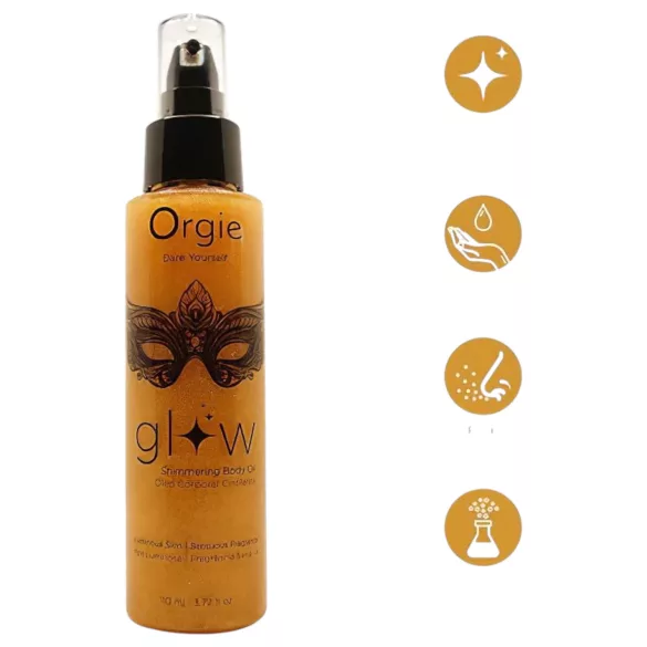 Orgie - olejek do ciała z efektem rozświetlającym - 110 ml