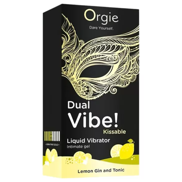 Orgie - żel wibrujący unisex - efekt wibracji - Gin Tonic 15ml