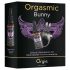 Orgie Orgasmic Bunny - zestaw wibrujących pierścieni erekcyjnych (czarny)