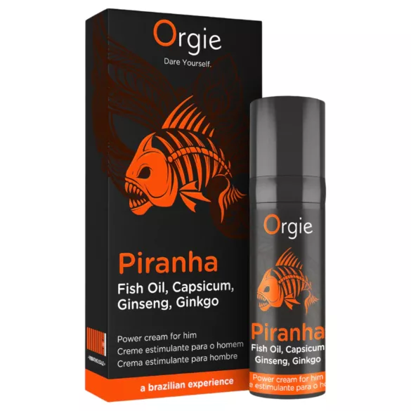 Krem stymulujący dla mężczyzn Orgie Piranha Power Cream (15 ml)